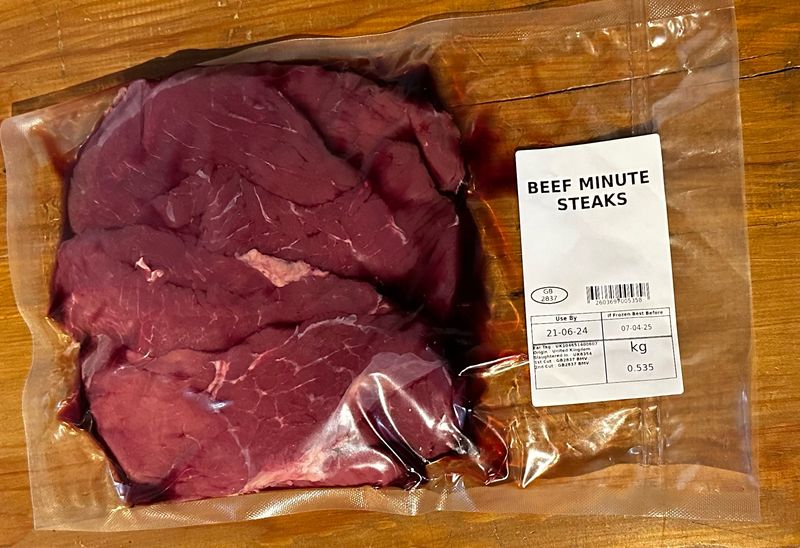 Beef Minute Steaks