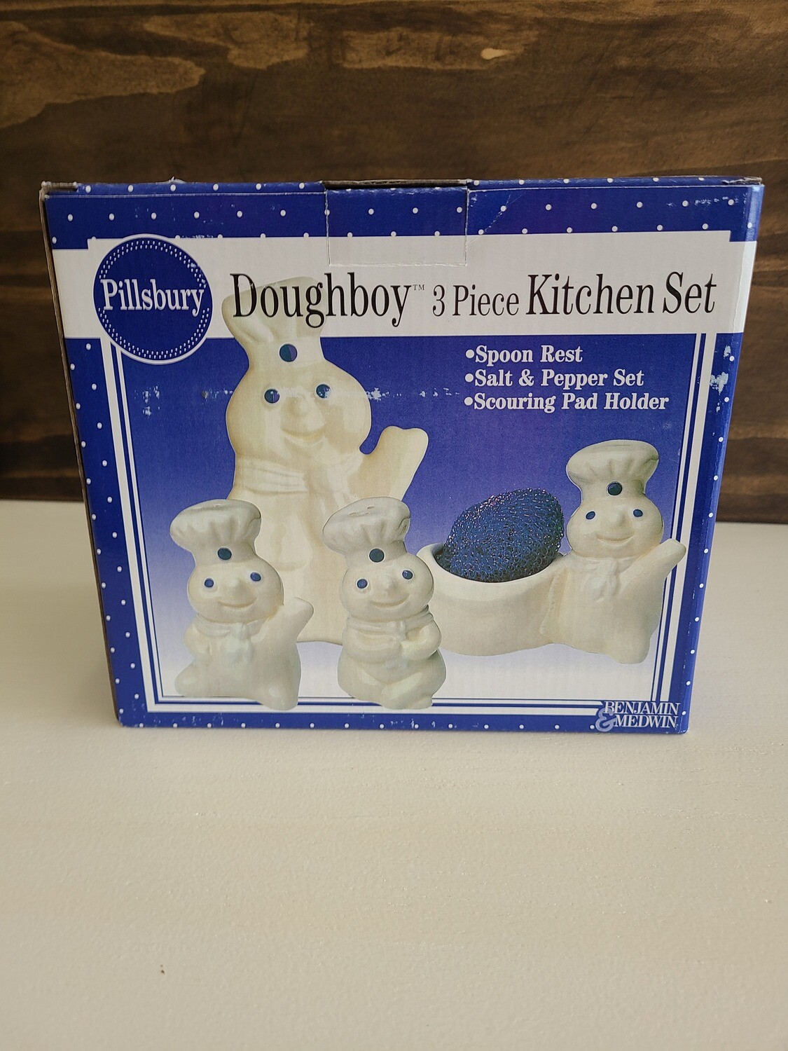 Pillsbury Doughboy 3pc Kitchen Set