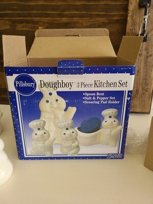 Pillsbury Doughboy 3pc Kitchen Set