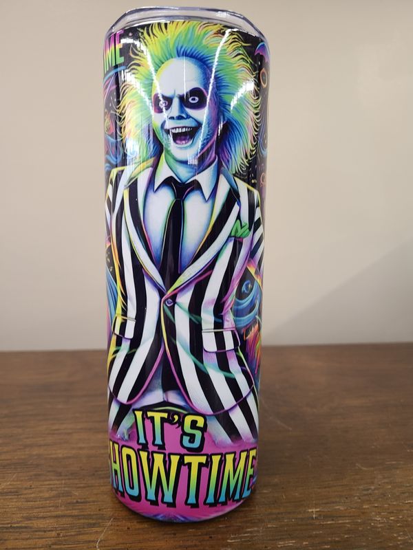 Beetlejuice It&#39;s Showtime 20oz tumbler