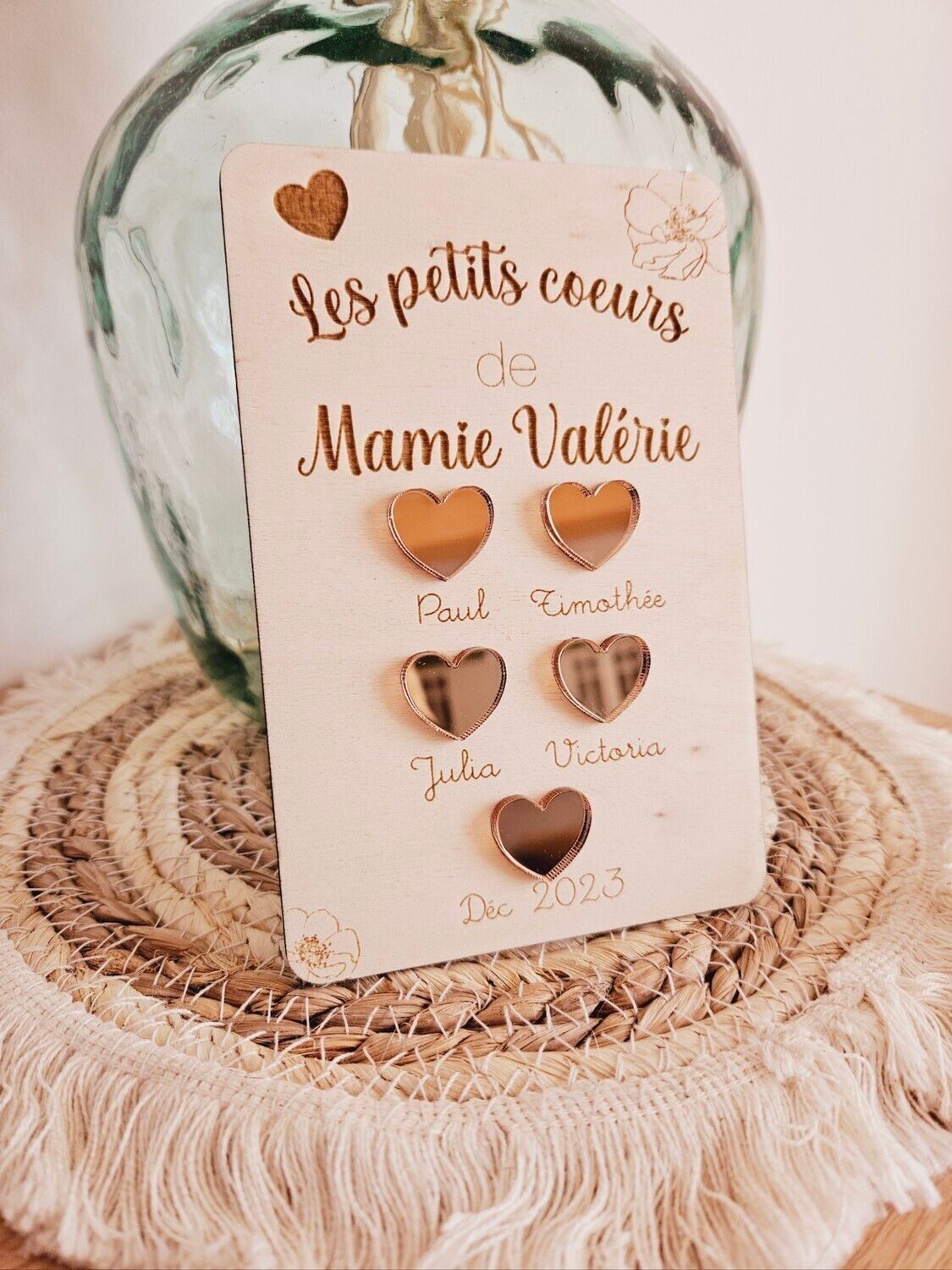 Carte mamie / maman / enfant & petit enfant