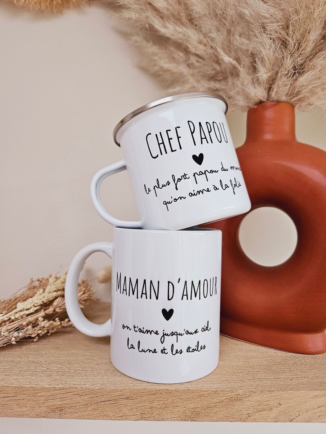 Tasse Message coeur