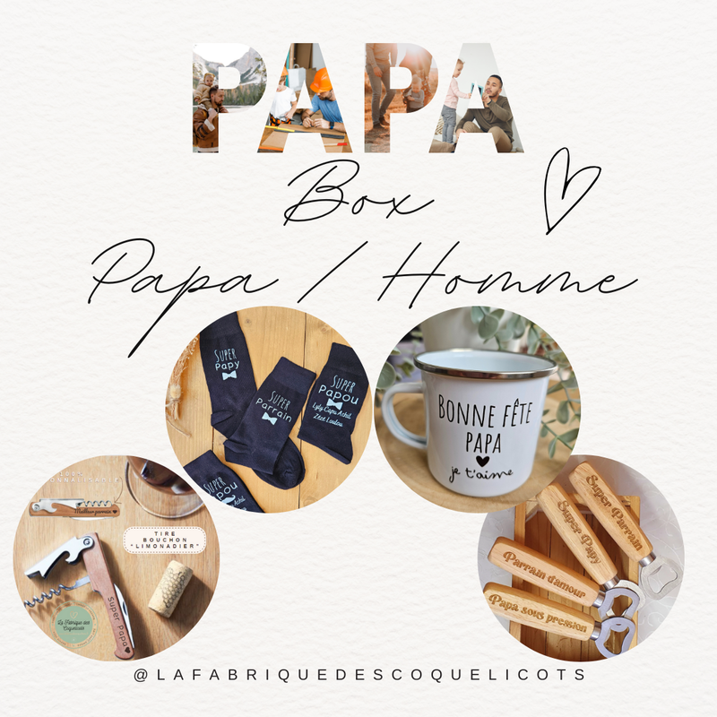 Box PAPA / HOMME