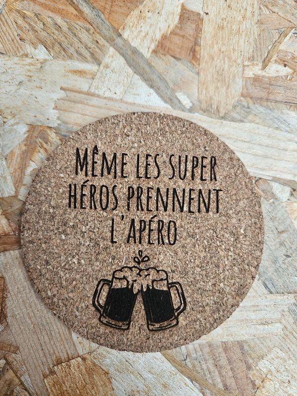 Dessous de verre "VERRE A BIERRE" DERNIERE CHANCE