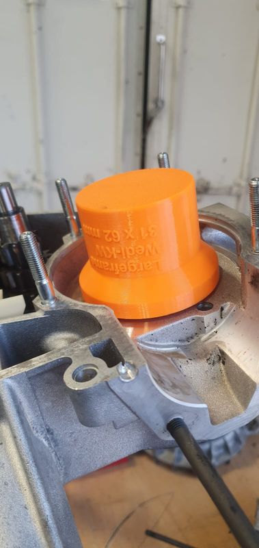 Vespa Wellendichtring Eindrückhilfe für den Metall-Wellendichtring 31x62,1mm der Largeframe Motoren