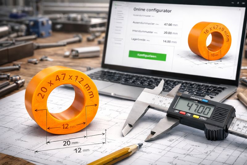 Lagerdummy-Konfigurator – individuell konfigurierbarer Lager-Montagedummy