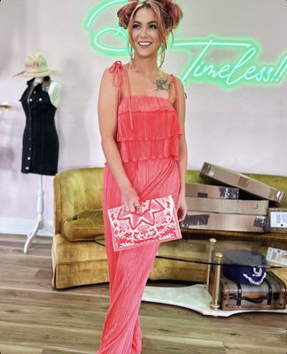Coral Brunch Set
