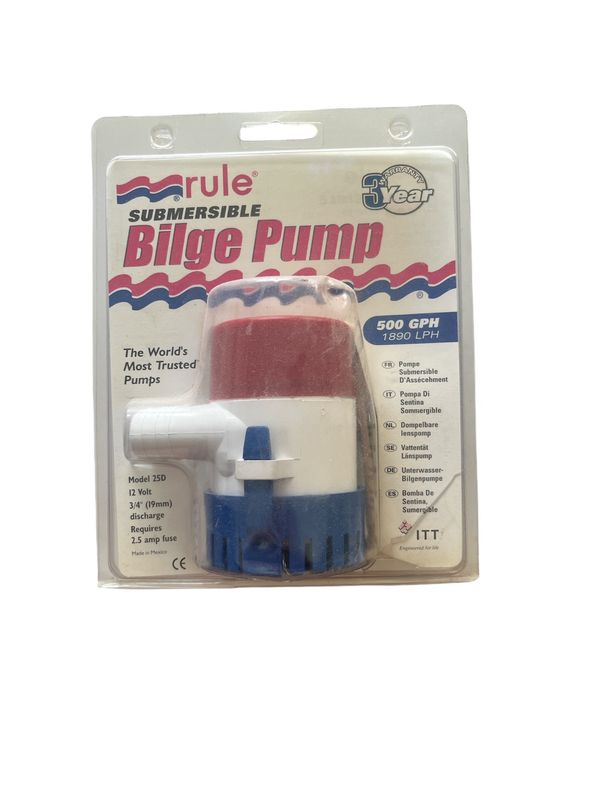 Rule Submersible Bilge Pump