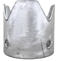 Replacement Crown 4" Aluminum
