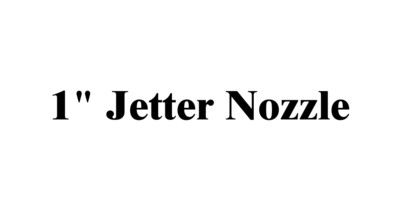 1" Jetter Nozzle