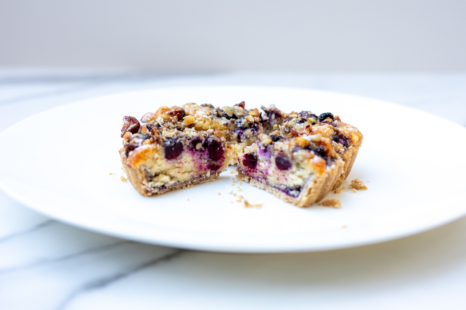 Blueberry Granola Tart