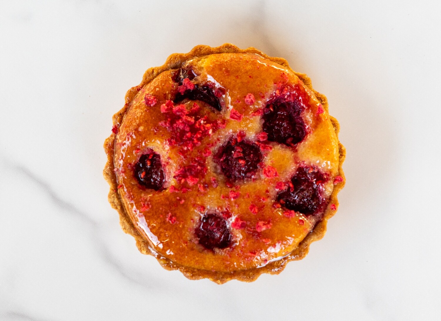 Raspberry Frangipane Tart