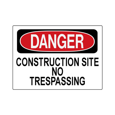 Fence Perimeter &amp; Site Access Signs