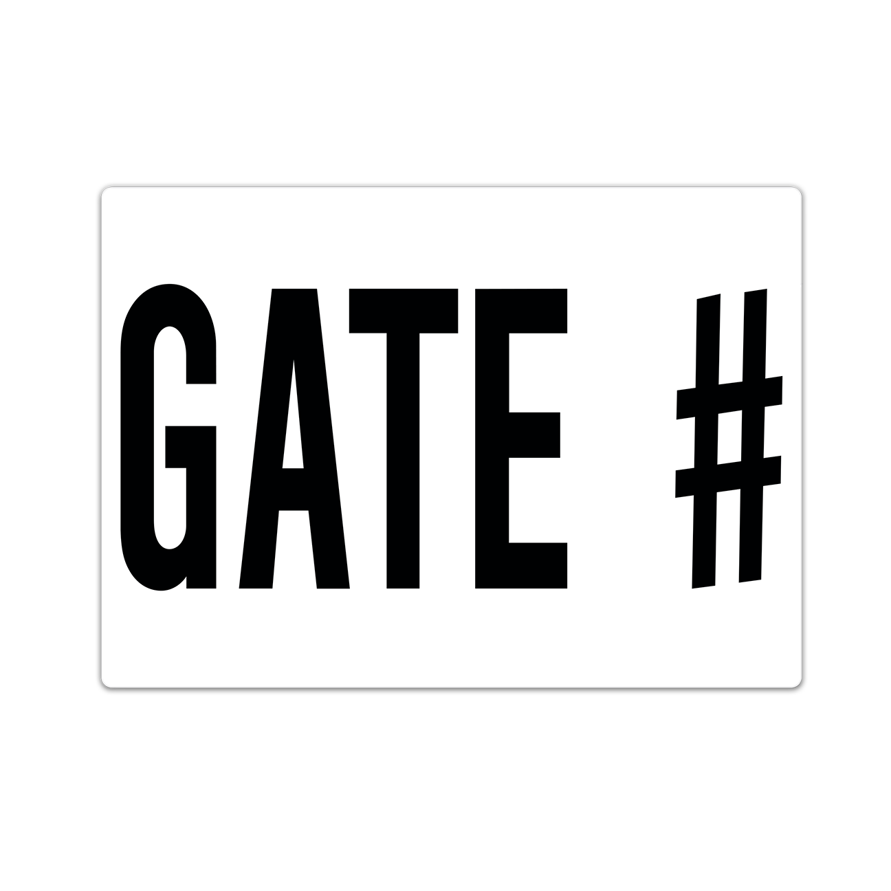 aluminum-gate-sign