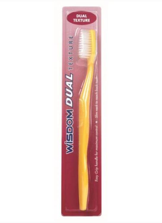Wisdom Dual Texture Toothbrush