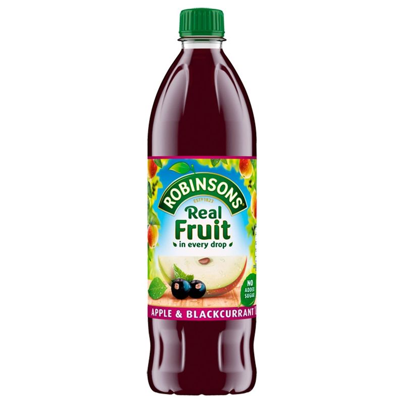 Robinsons Apple &amp; Blackcurrant Squash 1l