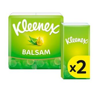 Kleenex Balsam Tissue Twin