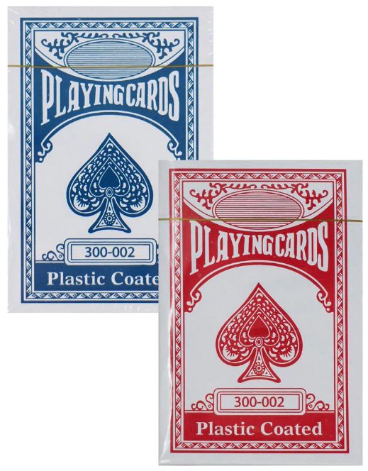 Plastic Coated Playing Cards