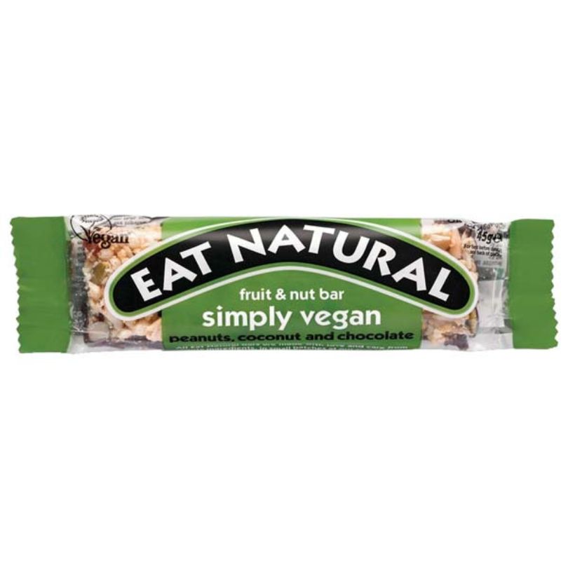 Eat Natural Simply Vegan Peanuts &amp; Coconut