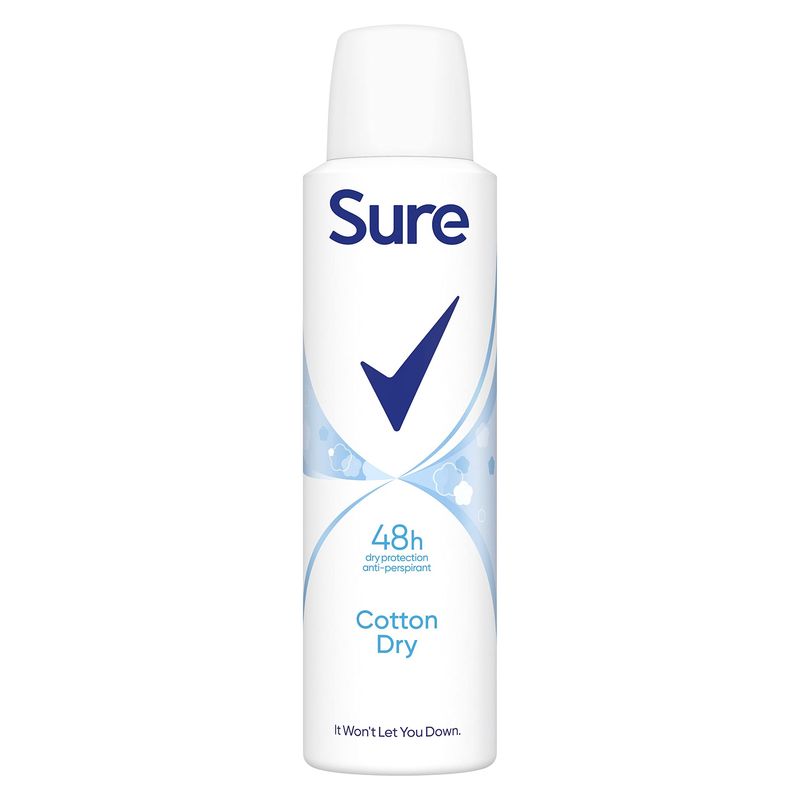 Sure Cotton Dry Anti-Perspirant Deodorant 150ml