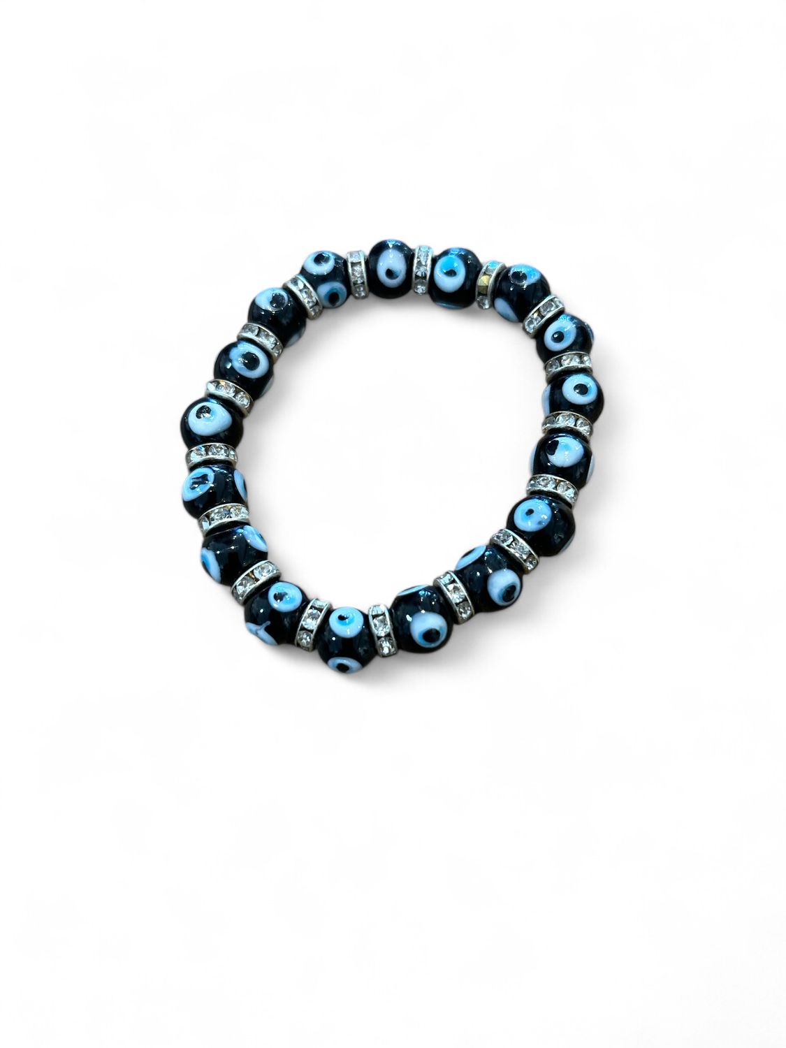 BLACK EVIL EYE BRACELET