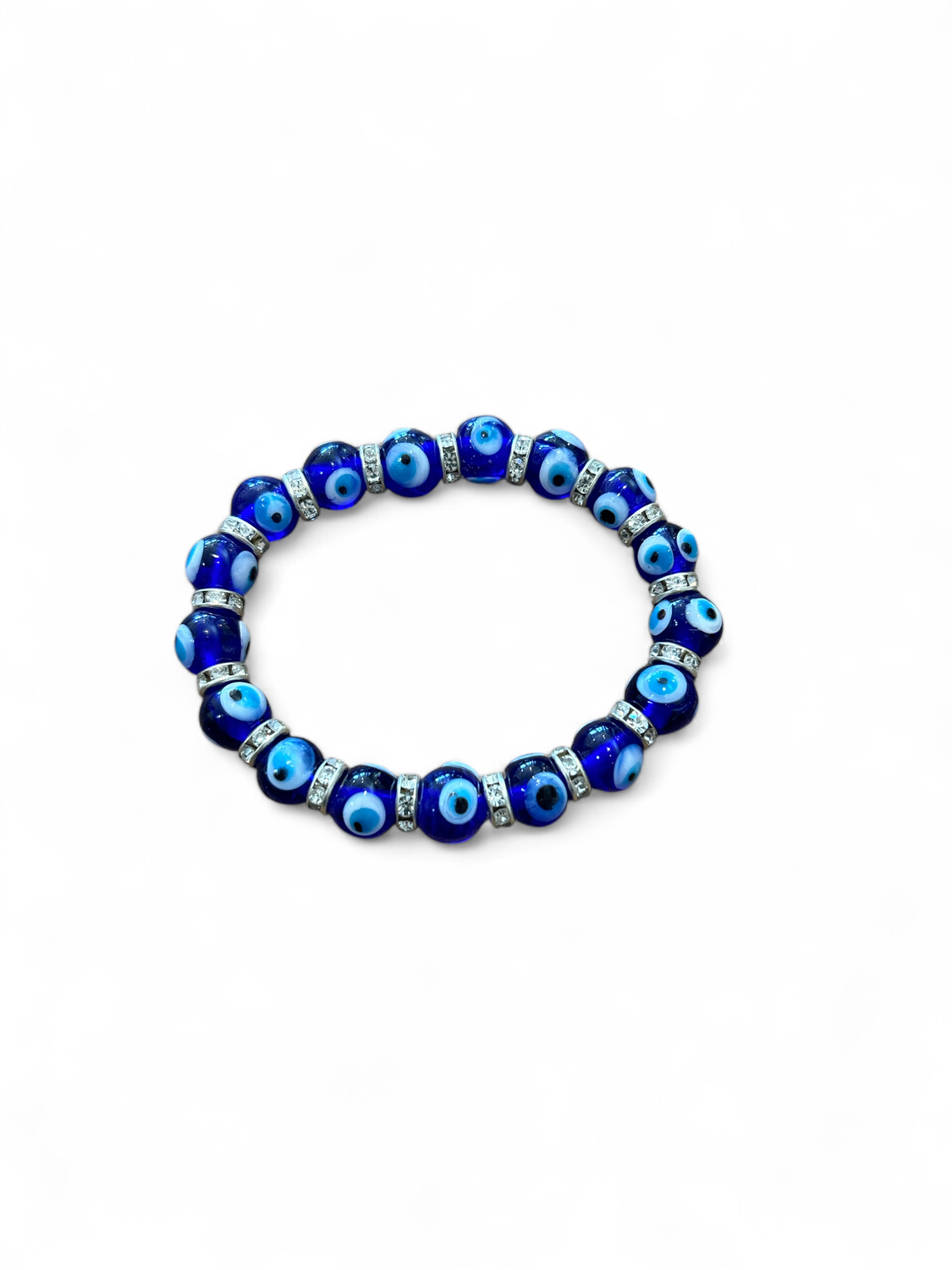 DARK BLUE EVIL EYE BRACELET