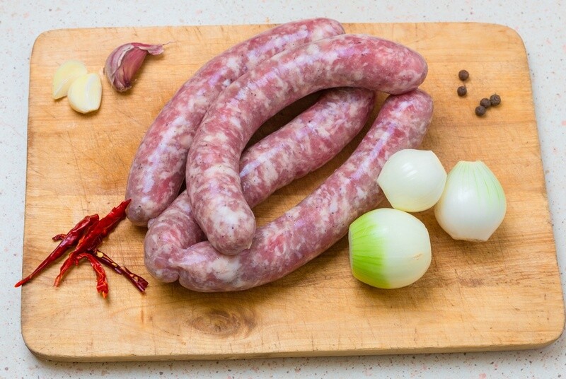 Jalapeno Peach Bratwurst