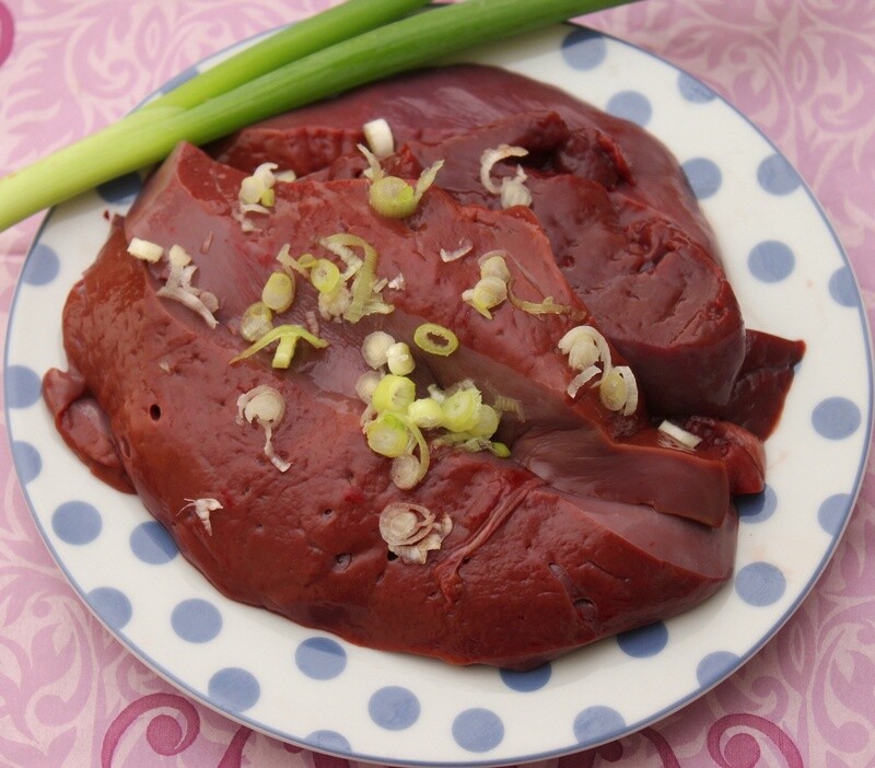 Sliced Pork Liver