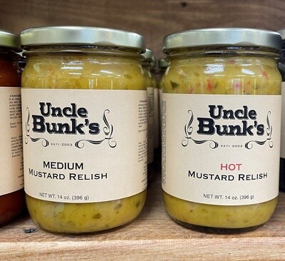 Uncle Bunk's Mustard Relish