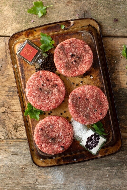 8oz 1lb Pack Ground Beef Patties