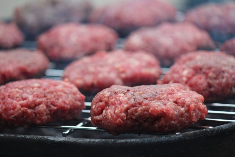 4oz 5lb Box Ground Beef Patties