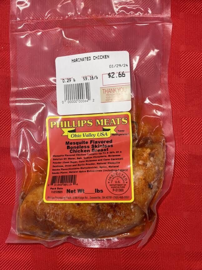 Mesquite Flavored Chicken Breast