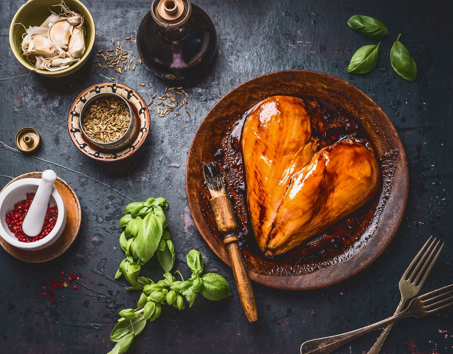 Burgundy Flavored Chicken Breast