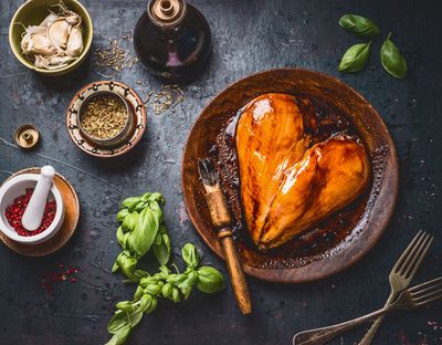 Burgundy Flavored Chicken Breast