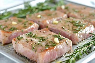 Butter Garlic Flavored Pork Chops