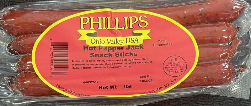 Pepper Jack Snack Sticks