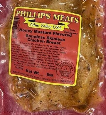 Honey Mustard Flavored Chicken Breast