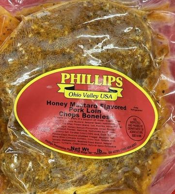 Honey Mustard Flavored Pork Chop