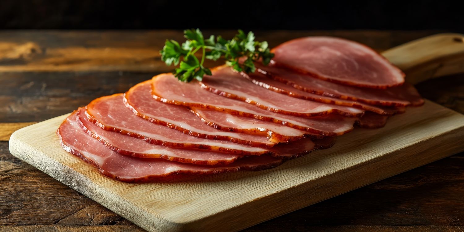Sliced Canadian Bacon