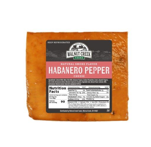 Smoked Habanero Pepper Cheese Chunk
