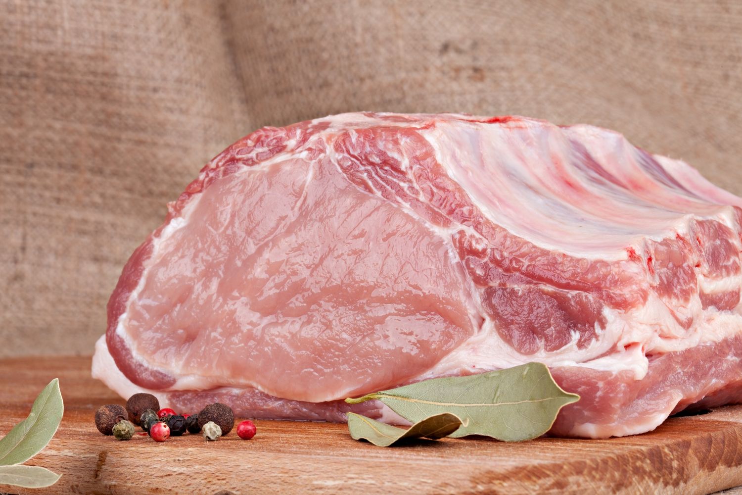 Bone In Pork Loin Roast, Size: 3lb