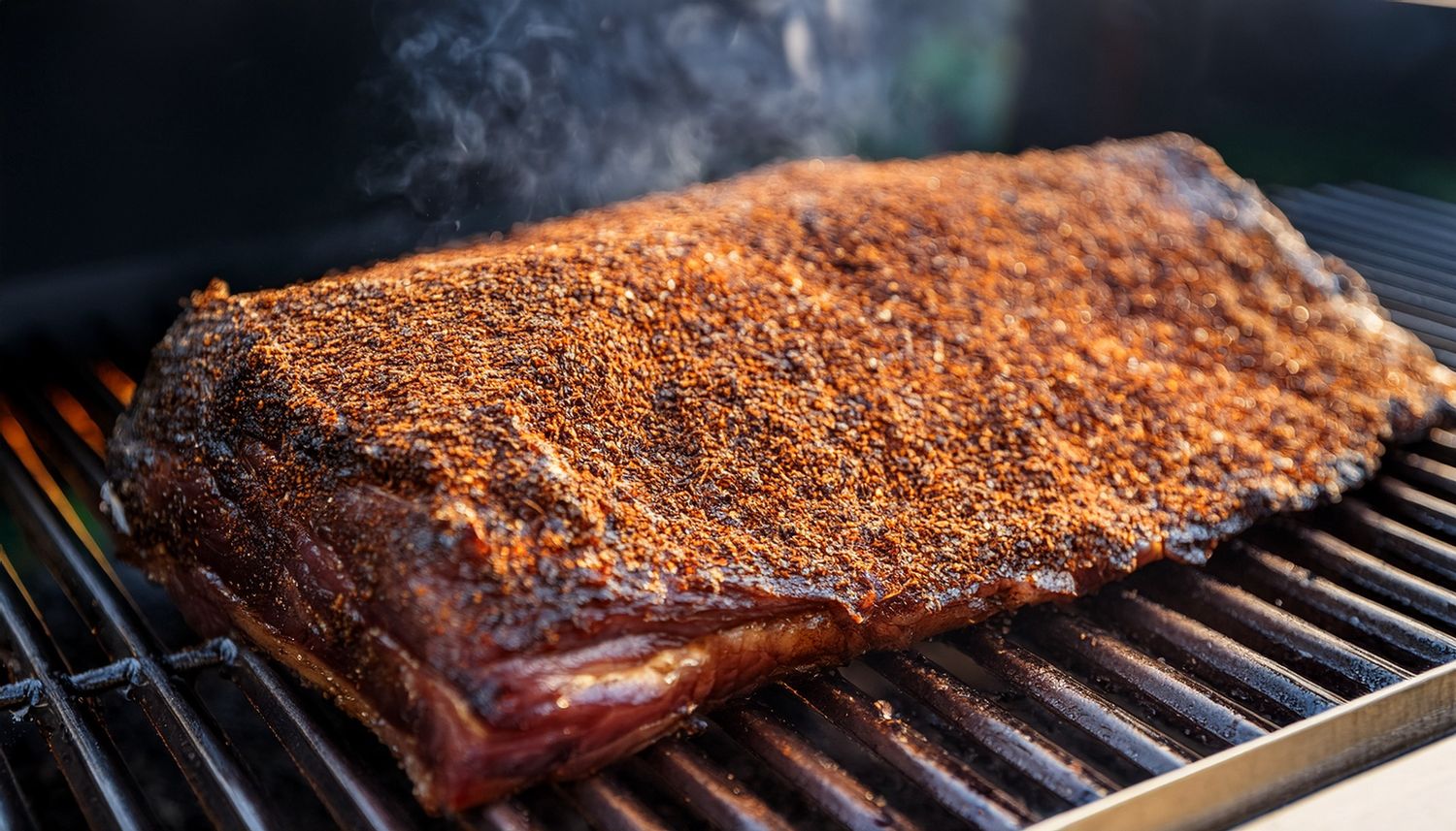Competition Style Smoked Beef Brisket, Size: 3lb