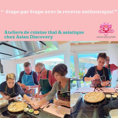 Atelier de cuisine thaï et asiatique TEAM Privé / DATE à CONVENIR
