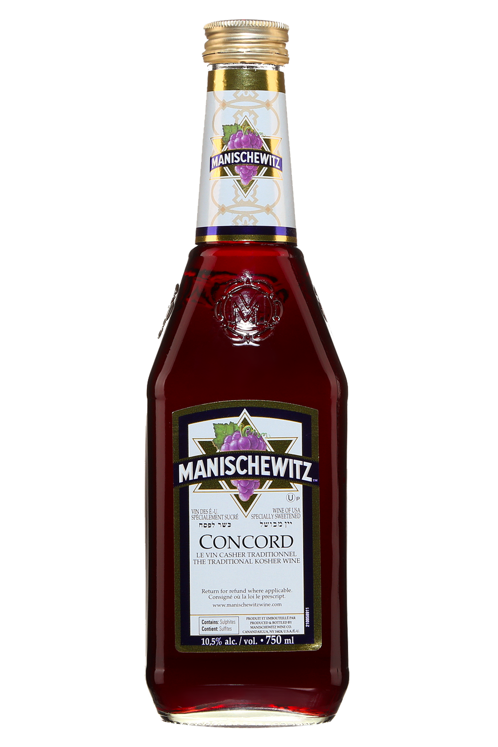 Manischewtz Kosher Wine Concord • 75cl