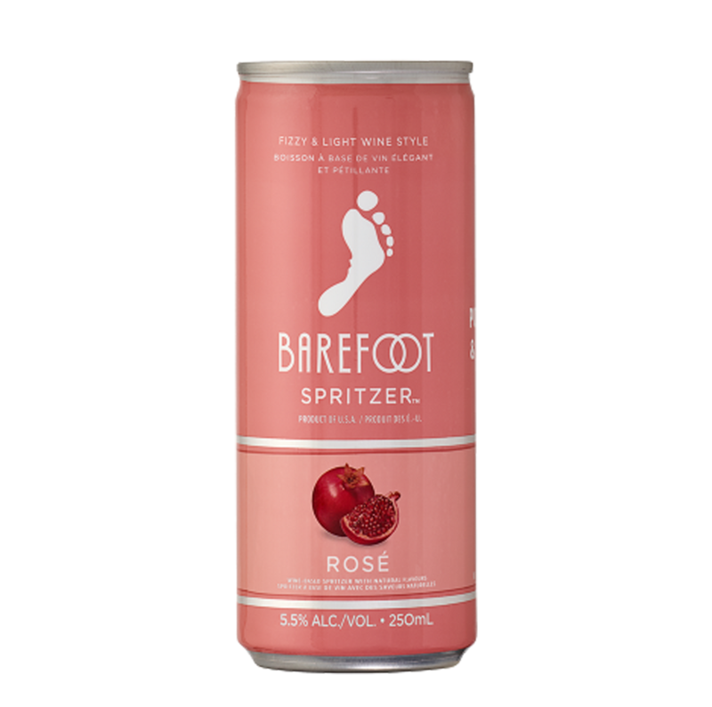 Barefoot Rose Can Tray • 25cl