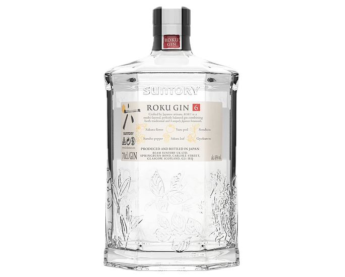 Roku Japanese Craft Gin 43% • 1L
