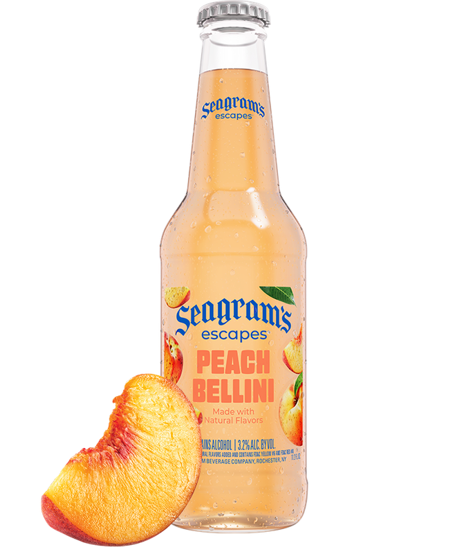Seagram’s Escapes Peach Bellini • 32cl