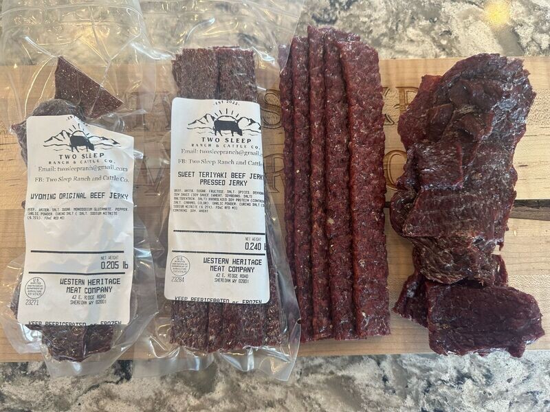 Steak and Hamburger Jerky - 12 Variety Pack (Over 3 LBS)