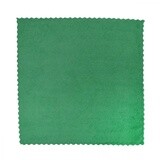 12&quot; x 12&quot; Green Semi-Disposable Microfibre Cloth, 180 gsm