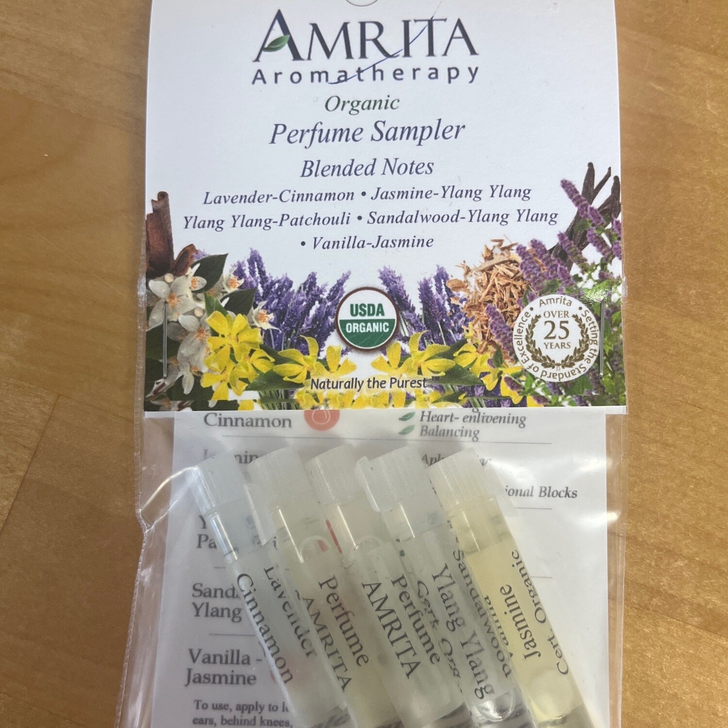Organic Blends Perfume Sampler